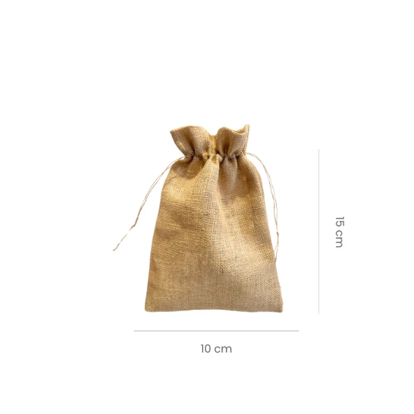 Baghashtag Jüt Kese 10 Cm X 15 Cm - Resim 4