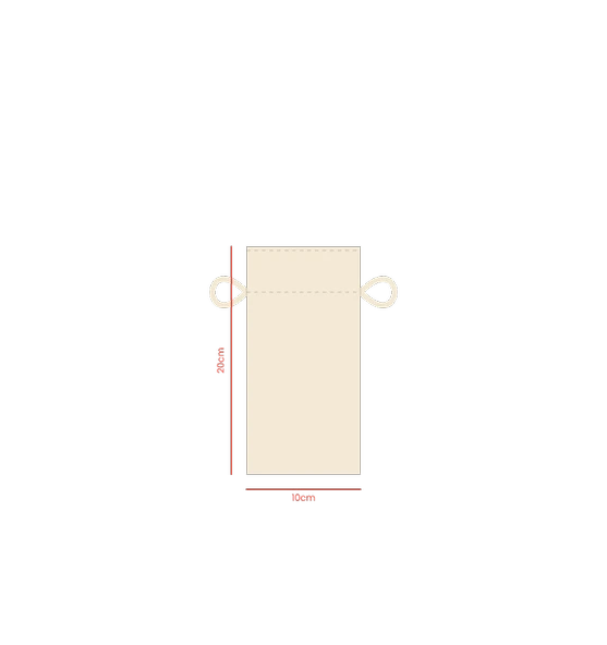 Baghashtag Jüt Kese 10 Cm X 20 Cm - Resim 2