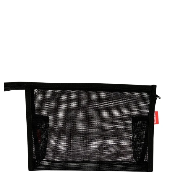 Baghashtag Siyah File Clutch Çanta - Resim 3