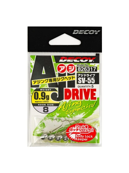 Ajidrive SV-55 LRF Jighead #8 ürün görseli 1
