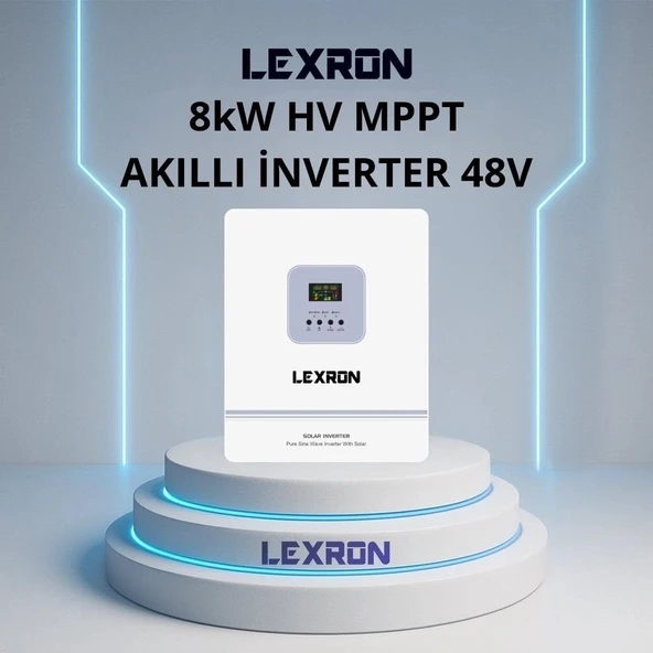 8KW HV MPPT AKILLI İNVERTER 48V ürün görseli 1