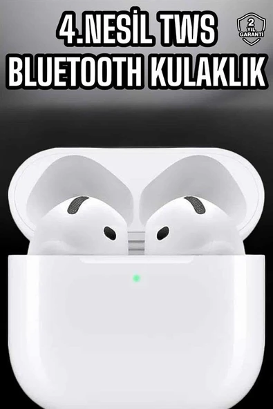 4.Nesil Kaliteli TWS Android ve İOS Uyumlu Mikrofonlu Kulaklık ürün görseli 1