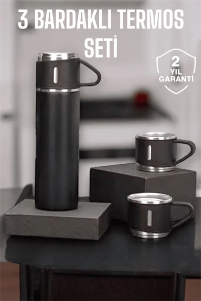 500 ml Kapasiteli Taşınabilir Basınçlı Termos Seti Günlük Kullanım için İdeal ürün görseli 1