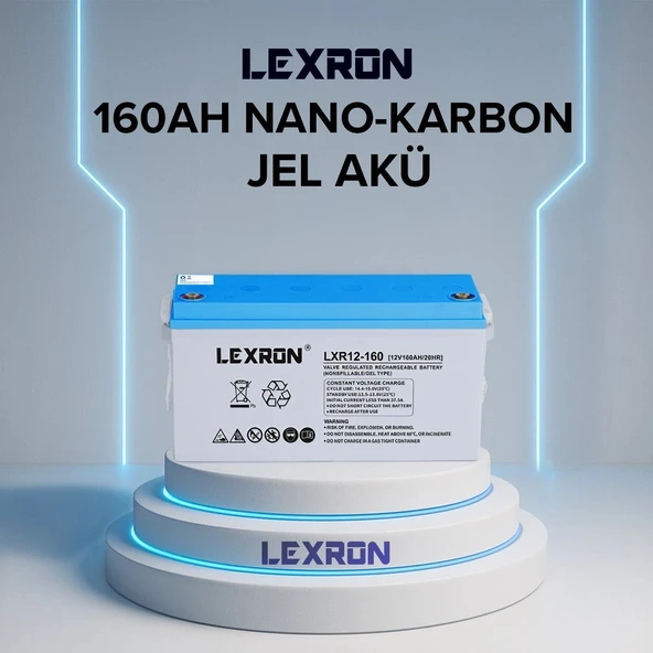 160AH-12V NANO-KARBON JEL AKÜ ürün görseli 1