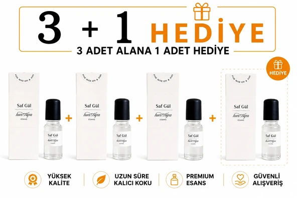 Humayra Saf Gül Esansı Roll On 10 Ml ürün görseli 1