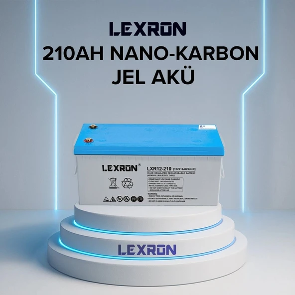 210AH-12V NANO-KARBON JEL AKÜ ürün görseli 1