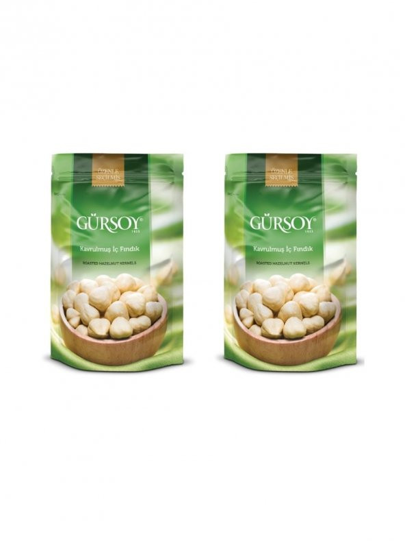 Gürsoy Kavrulmuş İç Fındık Doypack 150 g 2li Paket ürün görseli 1