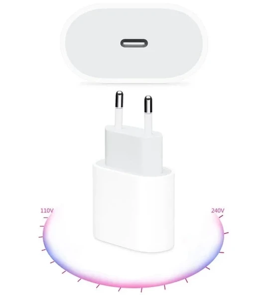 Şarj Aleti 25W Çift Usb-C Hızlı Şarz Cihazı ürün görseli 1