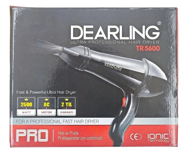 Dearling Turbo 5600 Fön Makinesi 2500 W ürün görseli 1