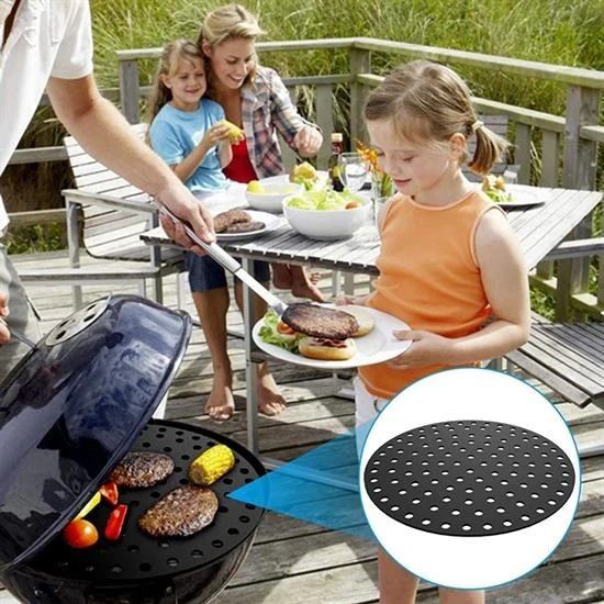 Renkli Isıya Dayanıklı Yıkanılabilir Silikon Fırın Ve Airfryer Yuvarlak Pişirme Matı 23 Cm ürün görseli 1