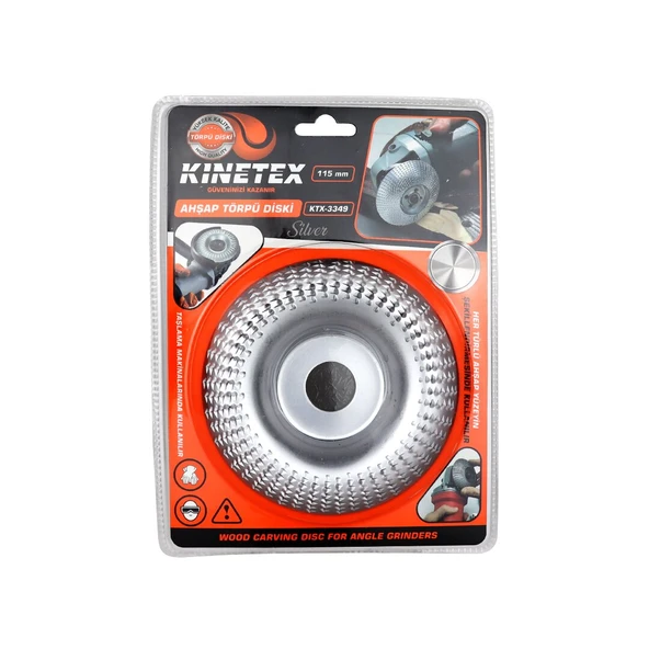 115MM Ahşap Törpü Eğe Disk Gümüş ürün görseli 1