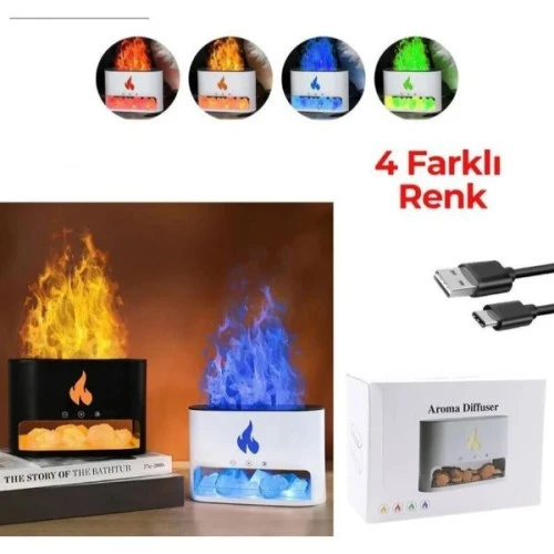 Şömine Tasarımlı Hava Nemlendirici ürün görseli 1
