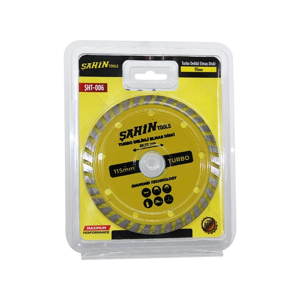 1/2 inç 115MM MERMER KESİCİ DİSK TY-156 ürün görseli 1