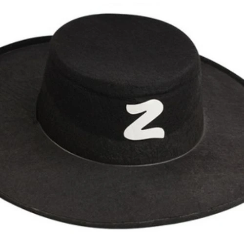 Zorro Şapka Maske Set Yetişkin - Resim 2