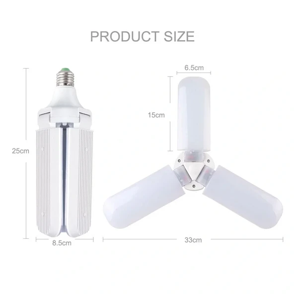 Sunlife Beyaz Işık 3 Pervaneli 45 Watt Tasarruflu - Resim 4