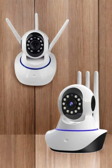Ev Kamerası Wifi Kamerası Video Kayıt Çift Yönlü Hareket Sensörü Bebek ürün görseli 1