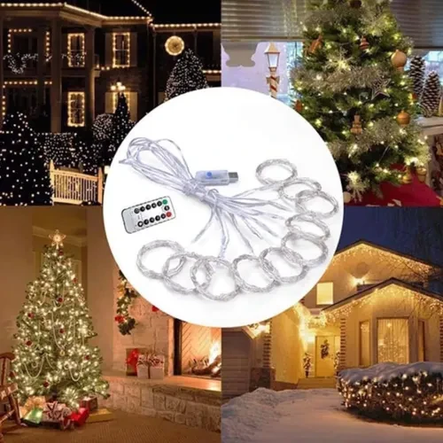 Peri Perde Led 3*3m 300 Led Gün Işığı - Resim 3