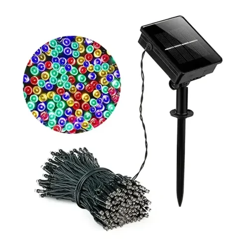 11m 100 LED Solar RGB Işık ürün görseli 1
