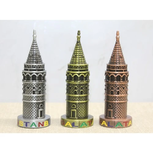 10 cm Metal Galata Kulesi ürün görseli 1