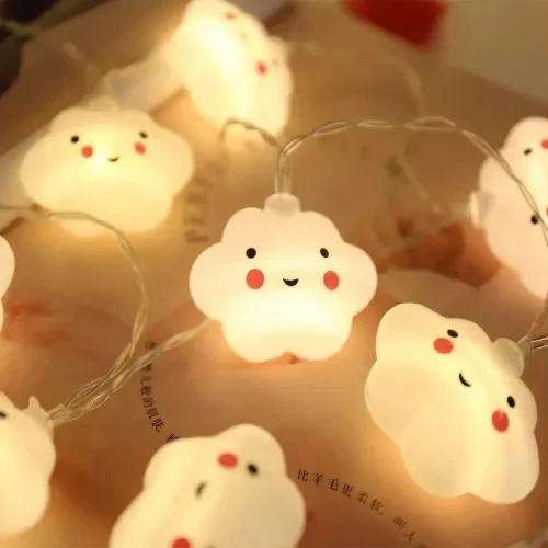 2m 10lu Gülen Bulut Led - Resim 2
