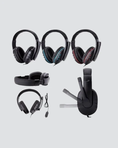 Stereo Oyun Kulaklığı – Güçlü Bas Mikrofonlu ve Konforlu Tasarım ürün görseli 1