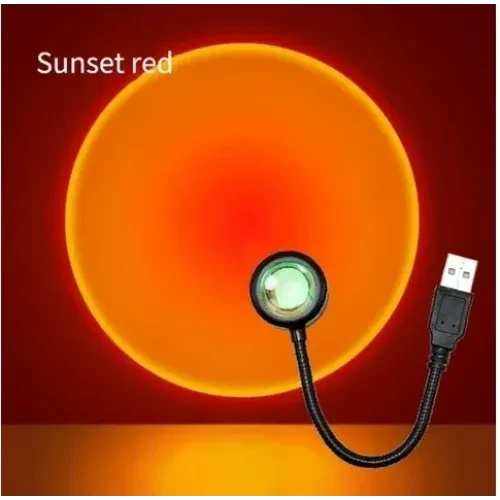Taşınabilir USB Sunset Gün Batımı Ambiyans Işığı Lamba ürün görseli 1