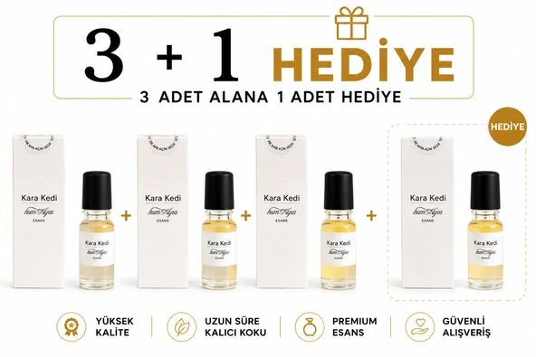 Humayra Kara Kedi Esansı Roll On 10 Ml ürün görseli 1