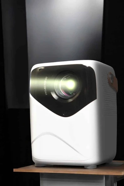 Taşınabilir Android Projeksiyon Wifi Destekli 4K Multimedia Tabanlı Ev Ve Ofis Tipi ürün görseli 1