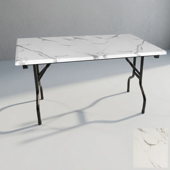 Banket Katlanır Masa (Werzalit, Allzalit. Vermodin Tabla 80x140) - Afyon mermer ürün görseli 1