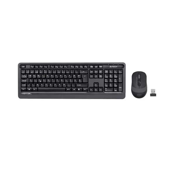 A4 TECH FG1010 GRİ F MM 2.4G KABLOSUZ KLAVYE MOUSE SET ürün görseli 1