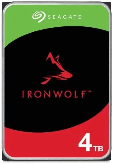 4 TB SEAGATE 3.5 IRONWOLF SATA 5400RPM 256MB ST4000VN006 (3 YIL RESMI DIST GARANTILI) ürün görseli 1