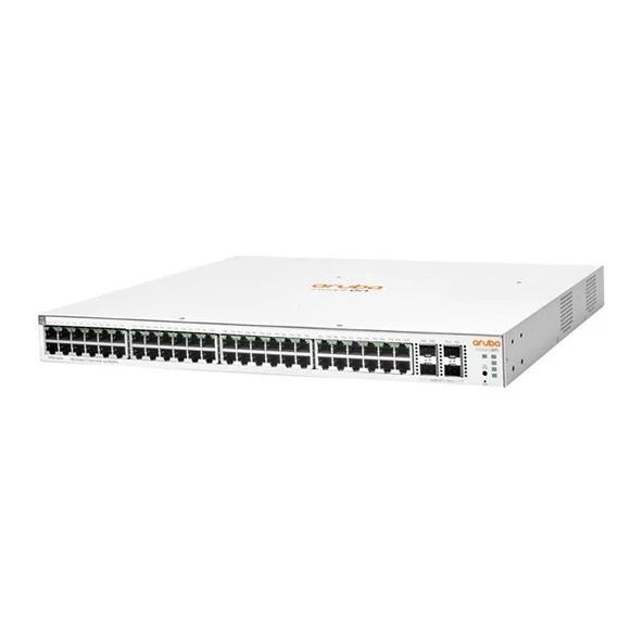 HPE ARUBA ION 1930 JL686B 48 PORT GIGABIT+4X10GB SFP YÖNETİLEBİLİR L2+ RACKMOUNT 370W POE SWITCH ürün görseli 1