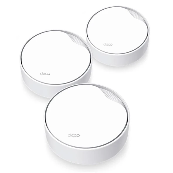 TP-LINK DECO X50-POE AX3000 MESH EV WI-FI 6 SİSTEMİ (ÜÇLÜ) ürün görseli 1