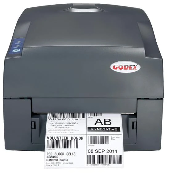 GODEX G500 203DPI TERMAL TRANSFER USB+SERİ+ETHERNET BARKOD YAZICI (RİBONLU KULLANIM) ürün görseli 1