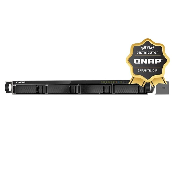 QNAP TS-435XEU-4GB RAM 4 HDD YUVALI RACK NAS (RESMİ DİSTRİBÜTÖR GARANTİLİ) ürün görseli 1