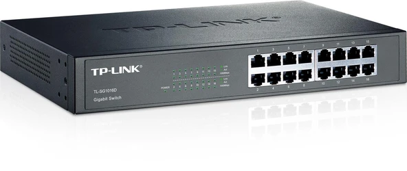 TP-LINK TL-SG1024D 24 PORT GIGABIT METAL KASA RACKMOUNT SWITCH ürün görseli 1