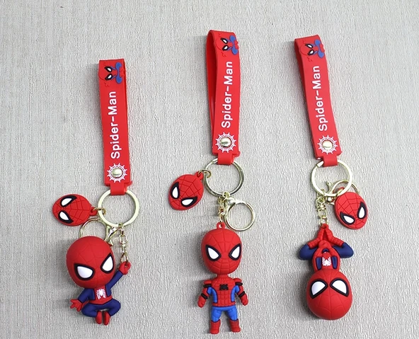 Spiderman Silikon Anahtarlık Alk4263 ürün görseli 1