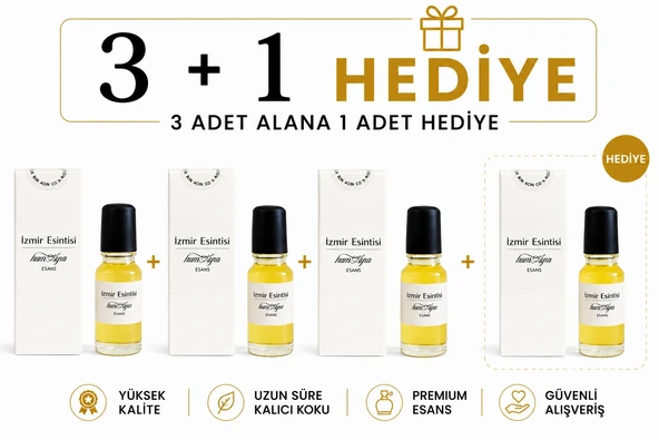 Humayra İzmir Esintisi Esansı Roll On 10 Ml 3+1 Hediye ürün görseli 1