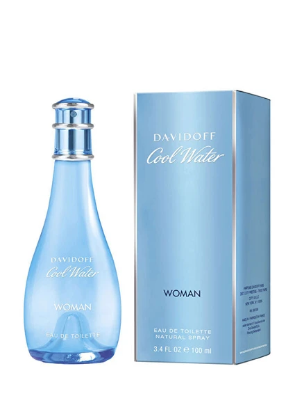 Davidoff Cool Water EDT 100 ml Kadın Parfüm - Resim 3
