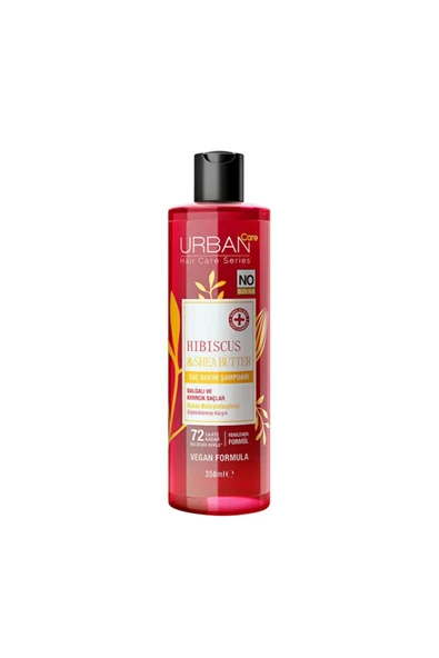 URBAN CARE Twisted Curls Hibiscus & Shea Butter Şampuan 350Ml ürün görseli 1