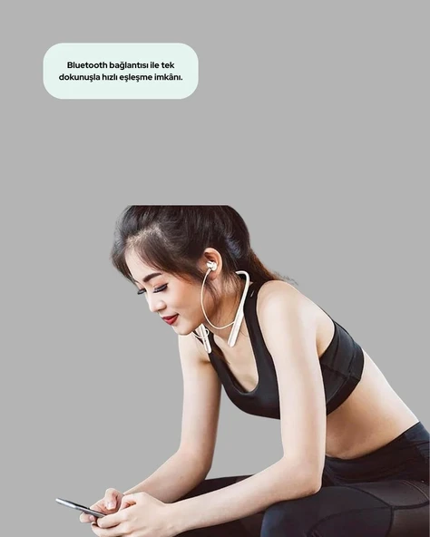 Spor ve Günlük Kullanım İçin 100 Saatlik Kablosuz Kulaklık ürün görseli 1