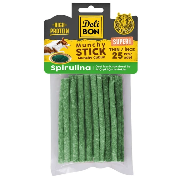 Super Çubuk - Spirulinalı İnce 25 Adet ürün görseli 1