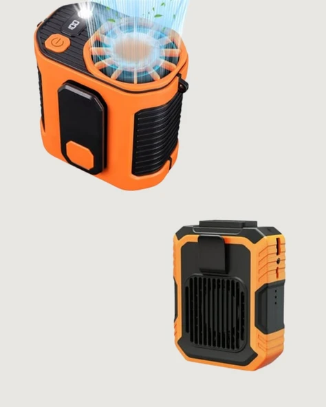 5000mAh Şarjlı Soğutma Fanı Taşınabilir ürün görseli 1