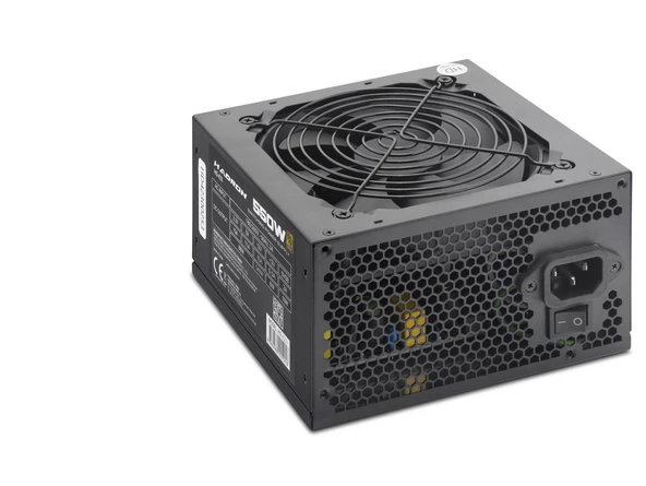 Pc Power Supply Güç Kaynağı 550W 12 Cm Fan Atx 80 Plus Siyah HD423 ürün görseli 1
