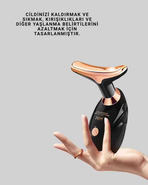 Çok Fonksiyonlu Yüz ve Göz Masaj Aleti – Genç ve Parlak Bir Cilt İçin ürün görseli 1