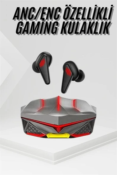Profesyonel TWS Işıklı Kablosuz Bluetooth Kulaklık Oyuncu Kulaklığı ürün görseli 1