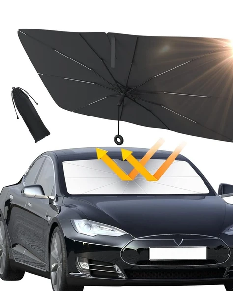 Mercedes CLA Audi A5 BMW 4 Serisi VW Arteon Toyota Camry Uyumlu Oto Şemsiye ürün görseli 1
