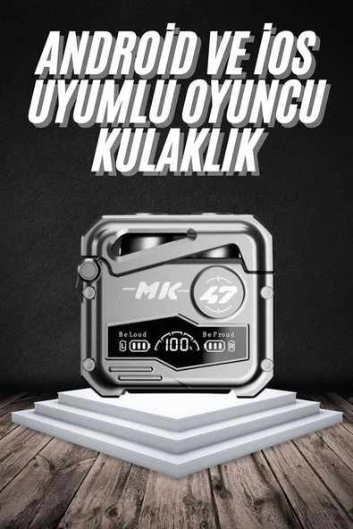 Bluetooth Kulaklık Dokunmatik Kontrol Tws kablosuz kulaklık Hi-fi Stereo ürün görseli 1