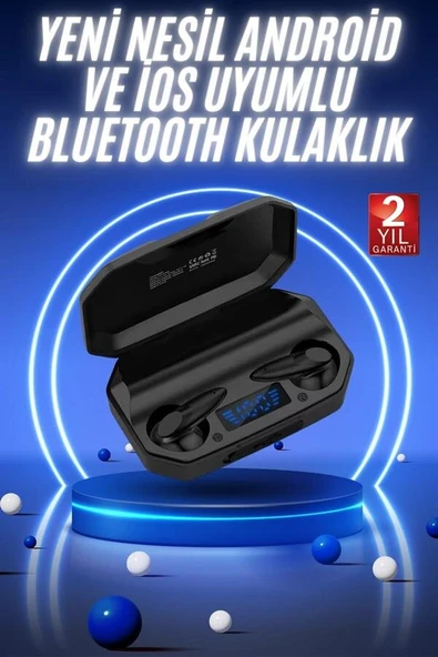 Yeni Nesil Android ve İOS Uyumlu Siyah Profesyonel Oyuncu Kulaklığı ürün görseli 1