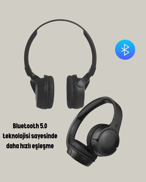 18 Saat Pil Ömürlü Bluetooth Kulaklık ürün görseli 1